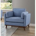 thumbnail image 1 of Fauteuil, bleu, 1 of 2