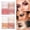 01, variant on Four-color Highlight Makeup Eyeshadow Blush Glitter