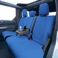 thumbnail image 4 of TLH Solid Blue Rear Set Neoprene Custom Fit Seat Covers for 2021 - 2022 Ford Bronco Rear Size SUV with Water Resistant Neosupreme Insert, 4 of 6