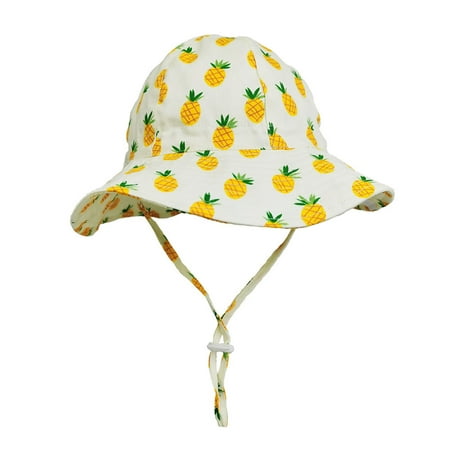 

Kids Caps Toddler Kids Baby Boys Girls Floral Animal Sunscreen Cap Baby Hat Bucket Cap