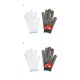 thumbnail image 3 of sweethay Guantes de seguridad universales de nivel 5, ajustables, recubiertos de látex, más anillo de acero PE, manoplas de trabajo, correa de muñeca Rojo L 2piezas sweethay CBP027373, 3 of 8