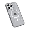 thumbnail image 2 of for iPhone 14 Pro Max Magnetic Case [Compatible with Magsafe], Clear Glitter Full Body Protective Cover Slim TPU Transparent Shockproof Bling Phone Case for iPhone 14 Pro Max 6.7", Gray, 2 of 7