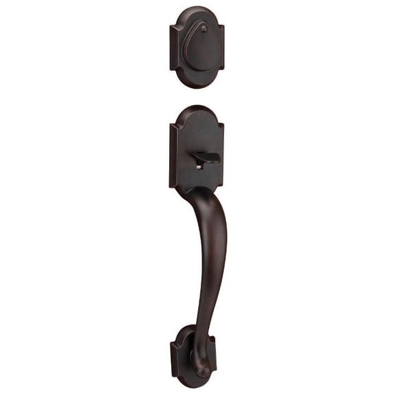 Kwikset 800Auhlip-S.Strkp Austin Sectional Single Cylinder Keyed Entry Exterior Pack