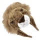 thumbnail image 3 of Sombrero de fiesta para disfrazarse, estilo león, de peluche, con adorno para sombrero de fiesta., 3 of 7