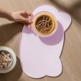 thumbnail image 5 of TFYZYY Rectangular Silicone Pet Mat for Dogs and Cats, Non-Slip Feeding Mat, Spill-Proof Water Bowl Placemat, Easy to Clean Slow Feeder, Pet Food Tray, 5 of 6