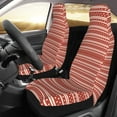 thumbnail image 3 of ZICANCN Car Seat Covers Front Seats Only,Patriotic Stars Stripes Red Automotive Seat Covers Protectors for Cars Trucks Suv 2 Pack, 3 of 8