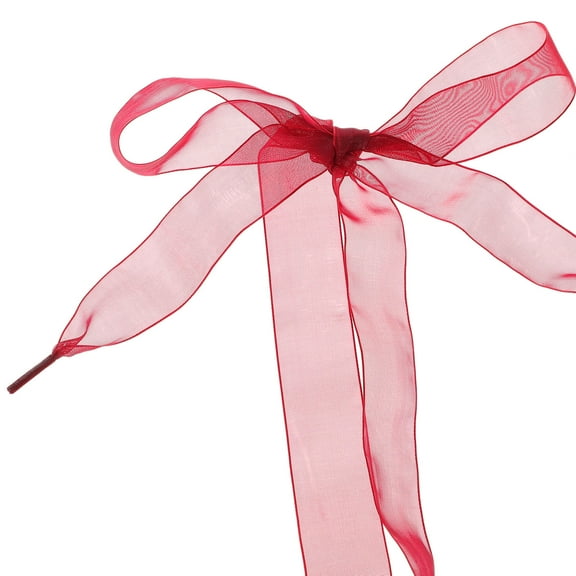 Raindrops 5pcs Wide Flat Shoelaces Colored Ribbon Shoelaces Sneakers Shoe Decor for Women Girls