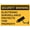 Warning Sign 4, variant on Electrolyte Burns Wash Area Warning Sticker - 12×8 Inches, Outdoor Security Sign, Home Business Lab Safety Alert