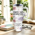 thumbnail image 2 of Christmas Gifts for Women, Religious Tumbler for Women on Christmas, Inspirational Birthday Gifts for Mom Wife Sister, Bible Verse 40 Oz Tumbler with Handle, 2 of 6