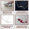 thumbnail image 2 of Elaine Karen Clear Plastic Table Cloth Protector Vinyl Dining Table Cover, Oblong 60" x 108", 2 of 4