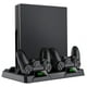 thumbnail image 1 of Soporte vertical para PS4, soporte vertical para PS4 todo en uno para controlador PS4/PS4 Slim/PS4 Pro, 1 of 8