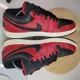 thumbnail image 5 of Ni - ke Ni - ke Air Jordan 1 Low Mens's Size 11 Red & Black 553558-605, 5 of 5