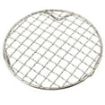 thumbnail image 3 of BUYISI Filet de Barbecue Rond en Acier Inoxydable 15cm-60cm avec Pied, Grille de Refroidissement, Support de Barbecue pour Camping Extérieur 15cm, 3 of 5