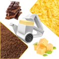 thumbnail image 3 of Cheese Grater, Handheld Rotary Cheese Grater, Small Cheese Grater With Handle, For Cheese, Nuts, Vegetables, Chocolate, 3 of 5