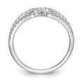 thumbnail image 2 of Auriga Fine Jewelry 14K White Gold Lab Grown Diamond Band for Women Size 7 (0.47ct, Color- D-E, Clarity- VS/SI), 2 of 6