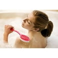 thumbnail image 4 of Super Soft Bristles Bath Brush Shower Body Brush with Long Handle Shower Body Back Beauty Dry Skin Body Brush, 4 of 5