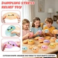 thumbnail image 3 of Juguete antiestrés apretable de dumpling con glitter Zercuop, 3 of 6