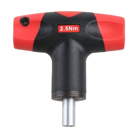 

HOTYA Universal T-Handle Preset Torque Tool 1.8Nm 2.5Nm Torque Wrench for Hex Bits