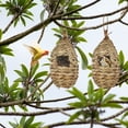 thumbnail image 3 of Bird House Hand Woven Hummingbird Houses Nest Small Hanging Audubon Birdhouse,2 Pack, 3 of 8