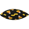 thumbnail image 4 of Cartoon Candy Corn Throw Pillow Covers Seamless Pattern Art Design Square Pillowcases for Home Decor Sofa Car Bedroom Pillow case 18x18inch, 4 of 6