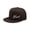 Brown, variant on Blessed Letter Color Block Trucker Hat Unisex Adjustable Cotton Breathable Fashion Cap for Travel Daily Wear