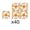#4-Multicolord【40x Disposable Tableware】, variant on Autumns Thanksgiving Disposable Tableware Set, Multicolor Pumpkin Maple Leaf Printed Paper Plates Cups Napkins, Fall Holiday Dinner Party Supplies, Lazyguy