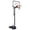 Black#1, variant on Portable Basketball Hoop for Youth Adults & Kids,Adjustable Height 6.89 ft to 10.01 ft,34 inch Backboard with Rebound System, Indoor/Outdoor Basketball Goal with Water/Sand Base, Wheels for Easy Move