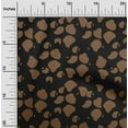 thumbnail image 1 of oneOone Viscose Jersey Black Fabric Animal Skin Sewing Material Print Fabric By The Yard 60 Inch Wide-1BU, 1 of 5