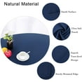 thumbnail image 3 of Table Cloths Rectangle 60 x 102 Inch Waterproof Tablecloth Navy Blue, 3 of 6