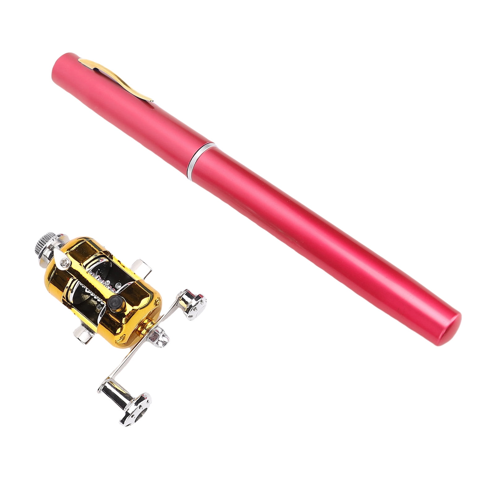 Portable Pen Fishing Rod, Lightweight Pocket Fishing Rod with Reel, High Strength, Fashion Statement for Fishing