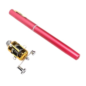Portable Pen Fishing Rod, Lightweight Pocket Fishing Rod with Reel, High Strength, Fashion Statement for Fishing