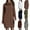QR1-White, variant on Meichang Womens Turtleneck Oversized Sweater Dress Chunky Long Sleeve Cable Knit Sweater Dresses Casual Fall Loose Short Pullover Sweater Dress