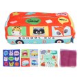 thumbnail image 2 of Bufandas Caja De Pañuelos, Caja De Pañuelos Para Bebés Bufandas De Baile Arrugas Educativas Para Jugar Para Niños ANGGREK Baby Tissue Box, 2 of 8
