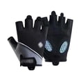thumbnail image 2 of Krdevn Solid Kids Half Finger Bike Gloves Gel Padded Anti Breathable Youth Cycling Scooter Skate Sports Gloves for Boys Girls,6-8 Years, 2 of 3