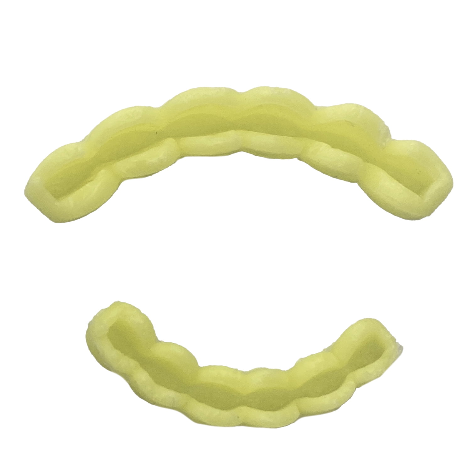 Buy Yellow Silicone Grillz Molding Bars Set For Top & Bottom Teeth