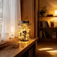thumbnail image 5 of YuanGuangQ Outdoor Waterproof Solar Powered Glass Bottle Lamp, Hanging Mason Jar Light for Garden Terrace and Landscaping, Whimsical Patio Decor for Yard Deck and Pathway, 5 of 6