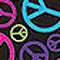 Macbeth Collection Universal Fashion Earbuds (Neon Play Peace) (New Open Box)