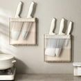 thumbnail image 4 of Clearance!Breathable Wall Mounted Knife Rack-Semi Transparent Storage Box for Kitchen Knives,Hidden Knife Holder with Safety Cover to Avoid Injury, 4 of 5