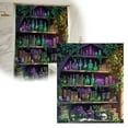 thumbnail image 1 of Polyester Fabric Shower Curtain With Rustproof Bathroom For Tub Enclosure And Window Privacy, 1 of 3