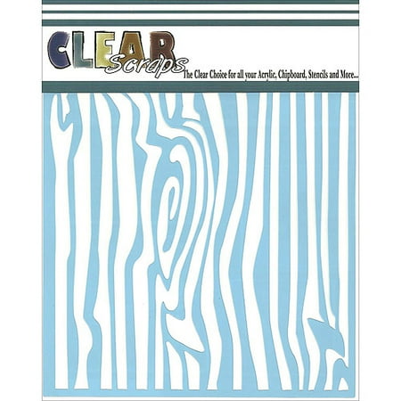 Clear Scraps Stencils 6