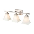 thumbnail image 4 of 4503-BN Millennium Lighting 3 Light Bath Vanity-9 Inch Tall and 23.25 Inch Wide-Brushed Nickel Finish, 4 of 4