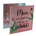thumbnail image 1 of Cottage Garden MCHQ28BH Mom, Never Forget How Much Loved Candle Holder, 1 of 1