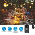 thumbnail image 2 of DEWENWILS 2-Pack Outdoor Timer for Christmas Lights, Plug-in Digital Timer with Photocell for Outdoor Decoration, 13A, 1/2 HP, UL Listed, 2 of 7