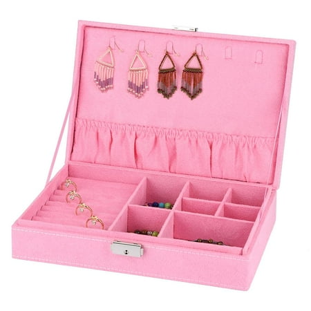 Walfront Jewelry Box For Women Travel Jewelry Organizer For