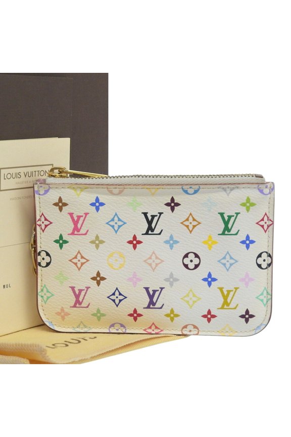 Pre-Owned Louis Vuitton Monogram Multicolore Pochette Cl M93734 Coin Case, Brown (Good)