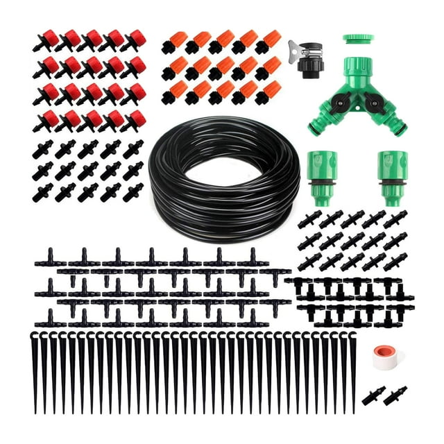 Sistema de riego Sistema de riego DIY automático Riego ajustable para jardín Patio Césped Invernadero