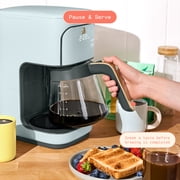 Beautiful 12-Cup Programmable Drip Coffee Maker, Hydrangea by Drew Barrymore