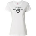thumbnail image 3 of Inktastic Life Behind Bars BMX Women's T-Shirt, 3 of 5