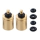 thumbnail image 5 of Adaptador de recarga de gas Quemador de cilindro de gas Recipiente de gas de llenado portátil de metal para 2 piezas, 5 of 9