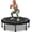 48-Black, variant on 450/550LBS Mini Rebounder Trampoline for Adults, 40"/48" Foldable Fitness Trampoline with Bungees, Quiet & Stable Exercise Trampoline Indoor/Home/Garden (BT2, Without Handle)